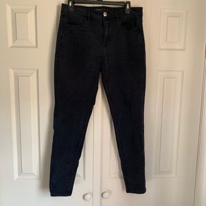 American Eagle Black High-Rise Jeggings Size 10